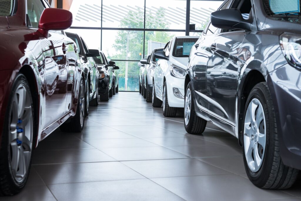 Enclosed transport services: Showroom cars