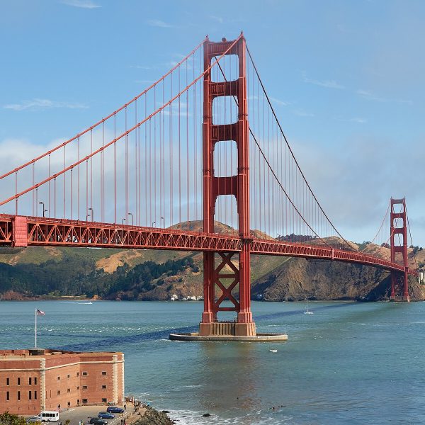 Golden Gate Bridge representing California auto transport