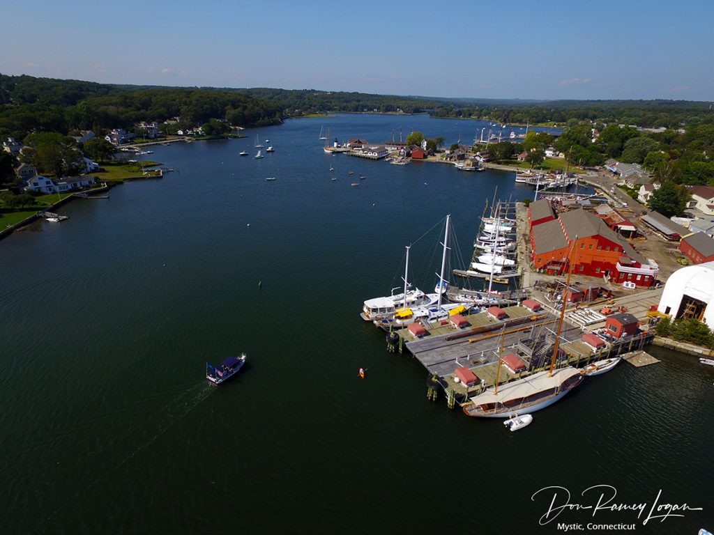 Mystic waterfront representing Connecticut auto transport